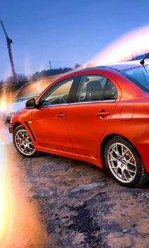 Car Jigsaw Puzzles Mitsubishi Lancer Game screenshot 1