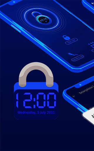 Screen Lock Time Passcode, Advanced Lock Screens screenshot 1