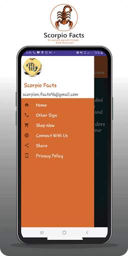 Scorpio Facts - Simple Scorpio Daily Horoscope App screenshot 5