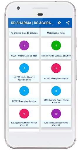 RD Sharma Class 11 Math Solutions OFFLINE screenshot 1