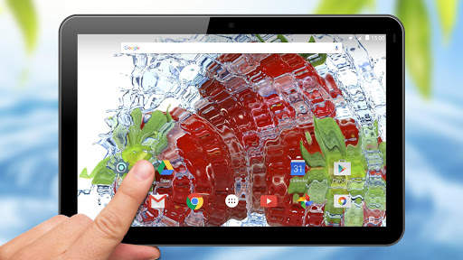 Fruits In Water Live Wallpaper screenshot 11