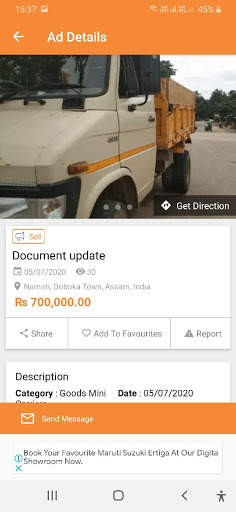 Wheels-All Commercial Vehicles classified Ads screenshot 8