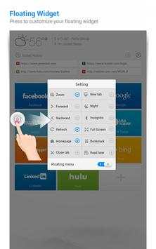 DU Browser for Tablet screenshot 9