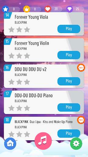BLACKPINK Piano Tiles KPOP screenshot 4