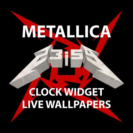 Metallica Clock Widget And Themes 2.8.2.1