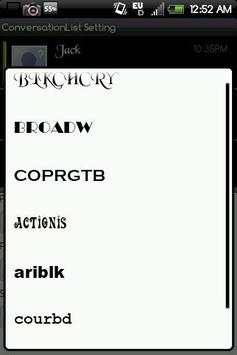 Handcent Font Pack4 скриншот 3