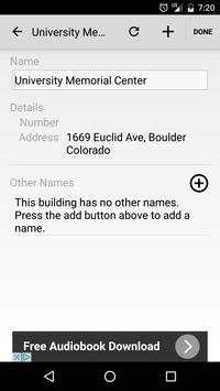 UC Boulder Maps screenshot 3