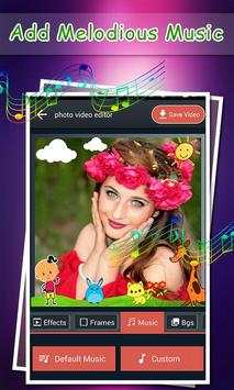 Photo Video Editor with Music - Photo Slideshow 4 تصوير الشاشة