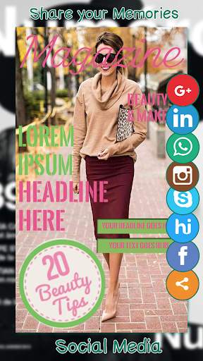 Magazine Cover Photo Editor 5 تصوير الشاشة