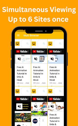 Multi Web Browser - Multi View screenshot 3