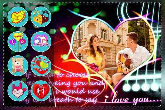 Valentine Day Photo Frame : Heart Photo Editor screenshot 3