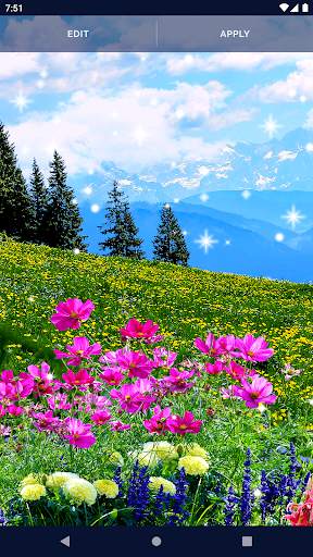 Flowers Live Wallpaper screenshot 6