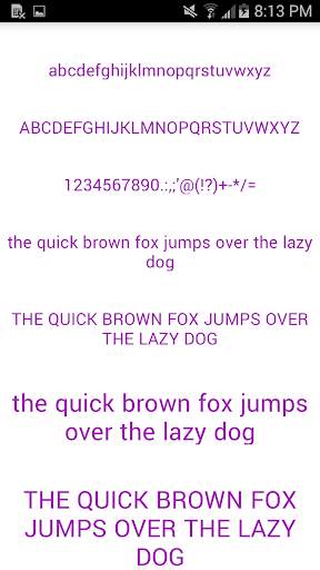 Color Fonts for FlipFont #1 4 تصوير الشاشة