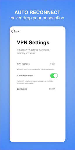 FortifyVPN - Best VPN Fast, Secure & Unlimited screenshot 3