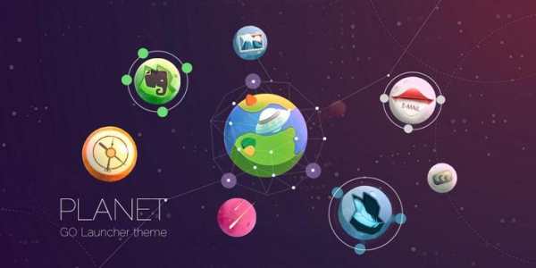 Planet GO Launcher Theme screenshot 1