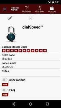 Master Lock Vault screenshot 4