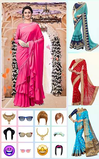 Women Design Saree Pic Editor screenshot 4