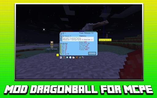 Mod Skin Dragonball Saiyan for Minecraft 2022 screenshot 3