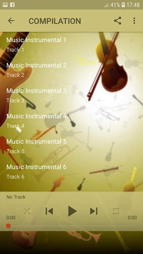 Instrumental Music Hits 6 تصوير الشاشة