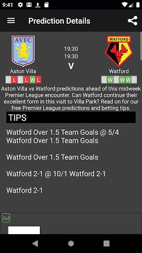 Sure Bet Predictions screenshot 7