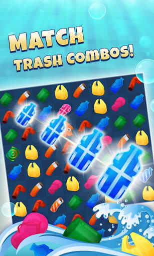 Ocean Sweep: Fun Match 3 Games for Ocean Cleanup. screenshot 3