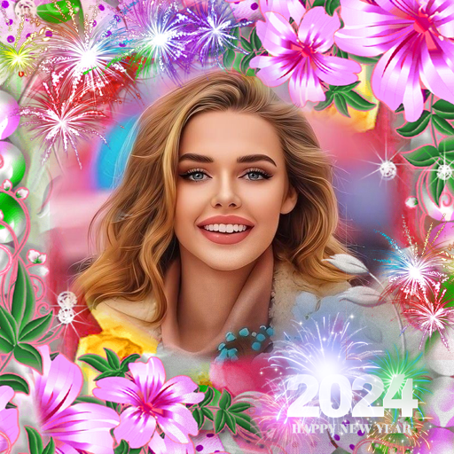 New Year Photo Frame 2024 icon