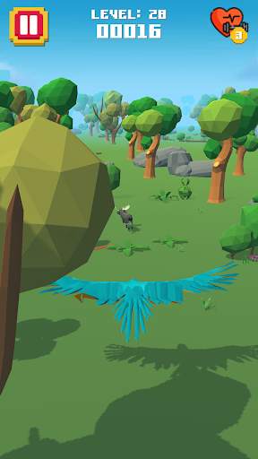 Bird of Prey Angry Birds Hunting Animals screenshot 5