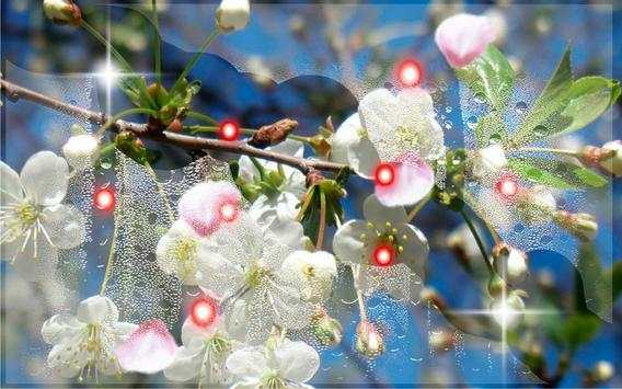 Apples Flowers live wallpaper screenshot 4