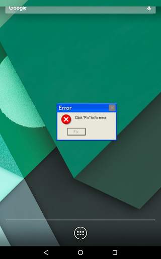 Windows XP Error screenshot 4