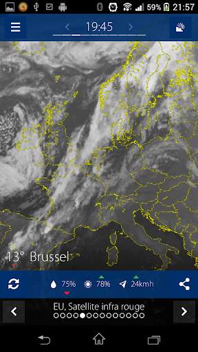 Sat24, satellite météo screenshot 3
