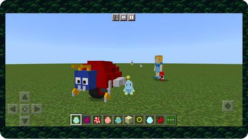 Mod Sonic skin for Minecraft screenshot 7