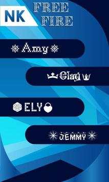 Name Maker for Free Fire screenshot 4