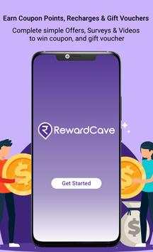 Reward Cave Earn Free Paytm Mobikwik Cash,Recharge screenshot 1