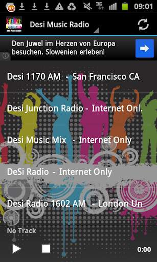 Desi Music Radio Stations screenshot 1
