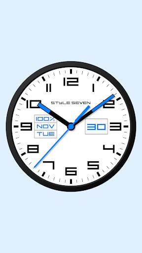 Square Analog Clock-7 screenshot 4