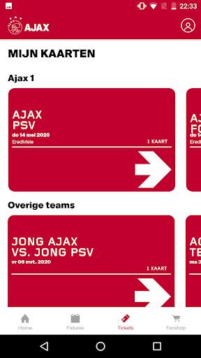 Ajax Official App screenshot 5