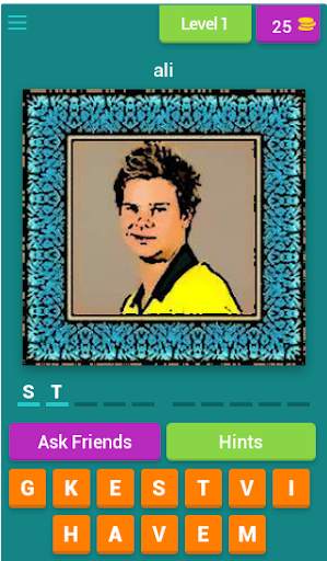 Guess the Cricketer Quiz screenshot 1