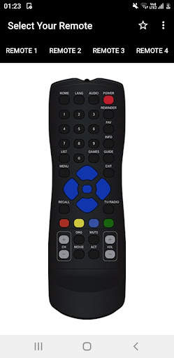 Remote Control For Sun Direct скриншот 1