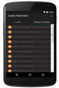Guide PokeVision Pokemon screenshot 2