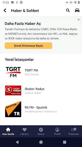 TuneIn Radio Pro screenshot 3