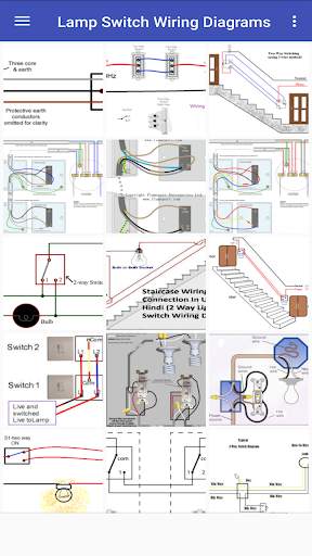 Lamp Switch Wiring Diagrams 3 تصوير الشاشة