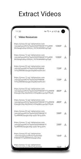 Vidcat - All Video Download(MP4/M3U8/Live & Show). screenshot 3