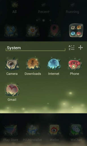 The fox GO Launcher Theme screenshot 3