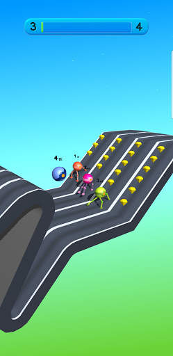 Rolly Bot: Rolly legs 3D - Speed Race Robot Game screenshot 2