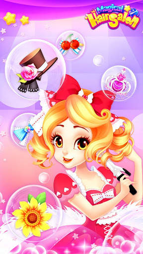 Magical Hair Salon: Girl Makeover screenshot 6