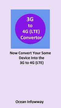 3G to 4G VoLTE Converter screenshot 1