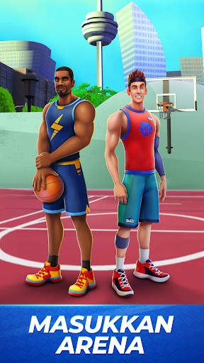 Bola Basket - Game Olahraga screenshot 1