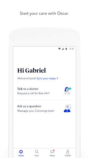 Oscar Health screenshot 1