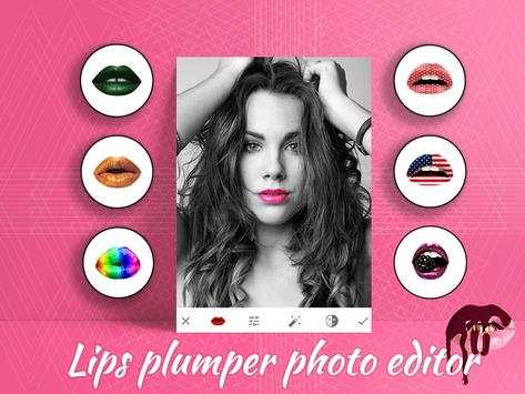 Lips plumper photo editor screenshot 4