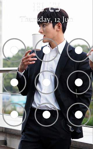 Ji Chang Wook Pattern Lock Screen screenshot 3